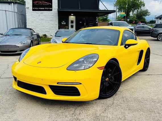 PORSCHE 718 CAYMAN 2018 WP0AA2A81JK261676 image